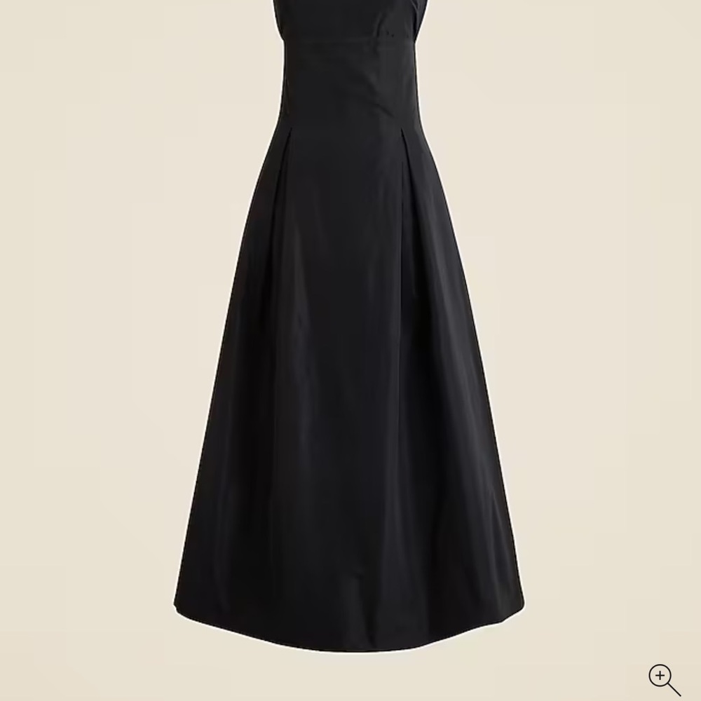J. Crew Black Midi Dress - Picture 3 of 4